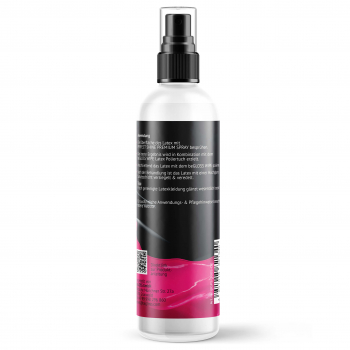 beGloss PERFECT SHINE,latex rinsuing bath,latex polish,shiny latex,latex care,high gloss latex,Rubbermagic,Latex store Dresden